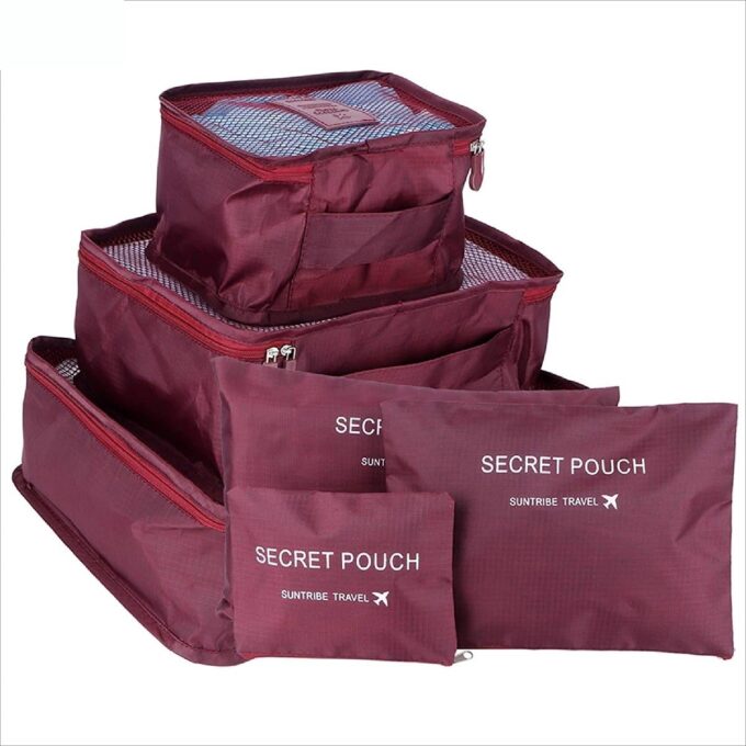 Organizador de Equipaje x6 para Maleta