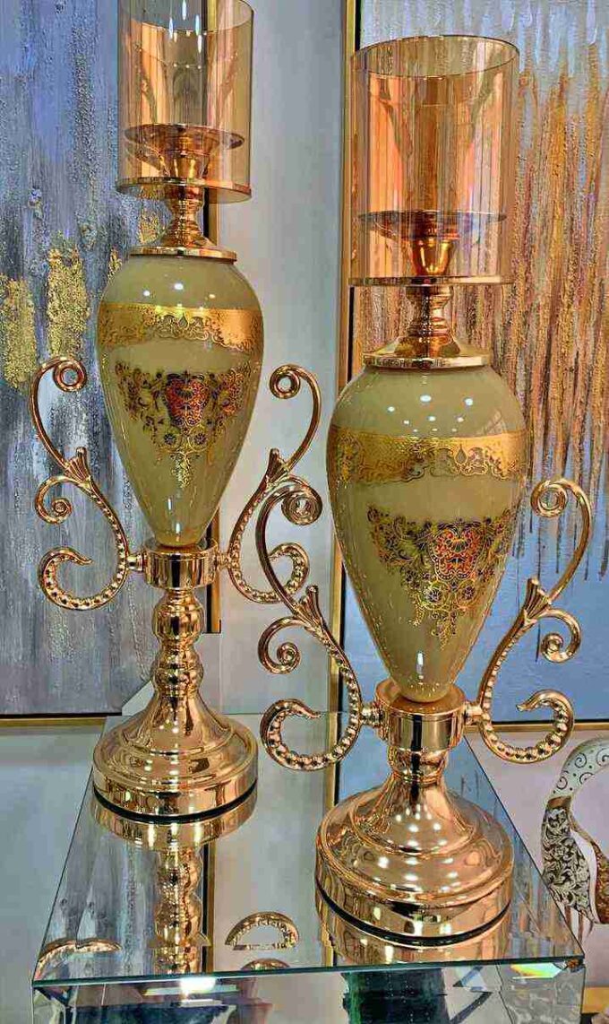 Set Candelabros Arabescos Ref. 1642-43