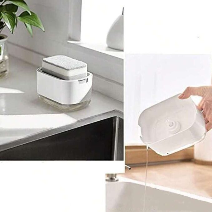 Dispensador Jabón liquido con esponja FK24-08