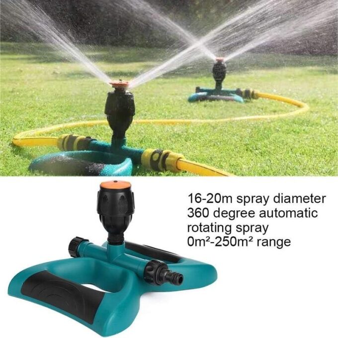 Aspersor rociador de riego 360 rotacion automatica de jardin FK23D-182