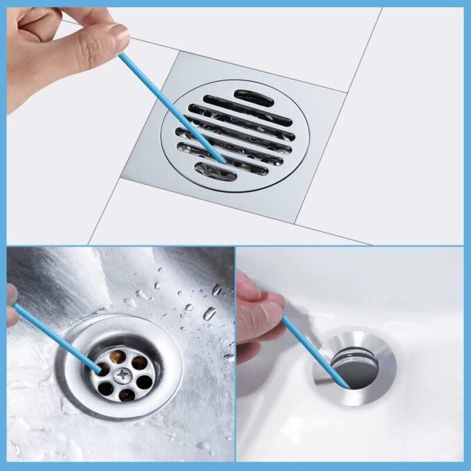 Barras de limpieza para sifones y tuberia set12 FK23D-14