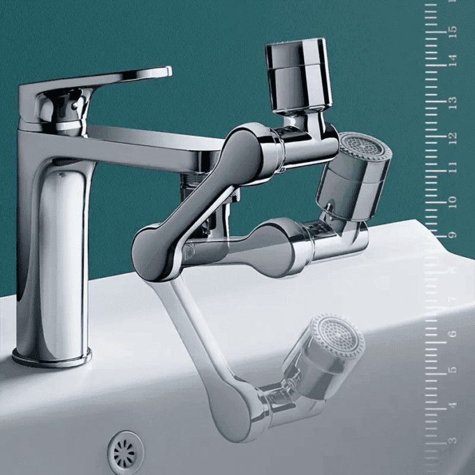 Extensor plastico de presión para grifo giratorio 360° FK23D-10.