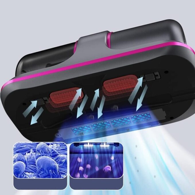 Aspiradora de mano para colchones removedor de ácaros recargable FK23D-66