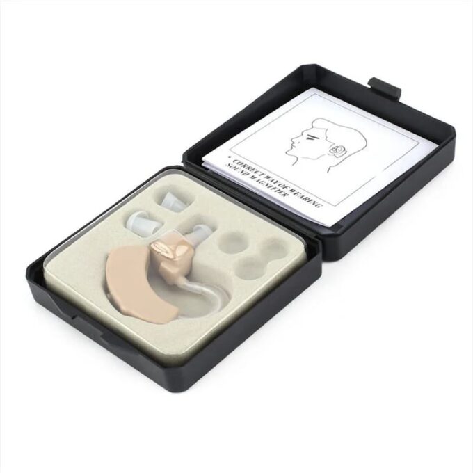 Amplificador de sonido para oido audifono inalambrico a pila SP-8