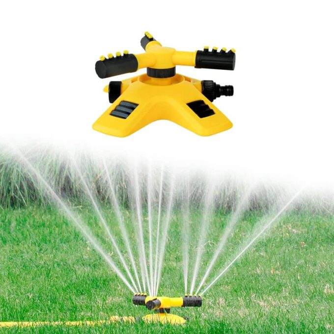 Aspersor giratorio 360 rotacion automatica rociador para jardin FK23D-185
