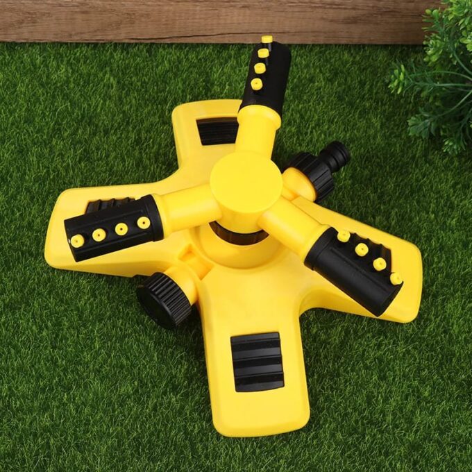 Aspersor giratorio 360 rotacion automatica rociador para jardin FK23D-185