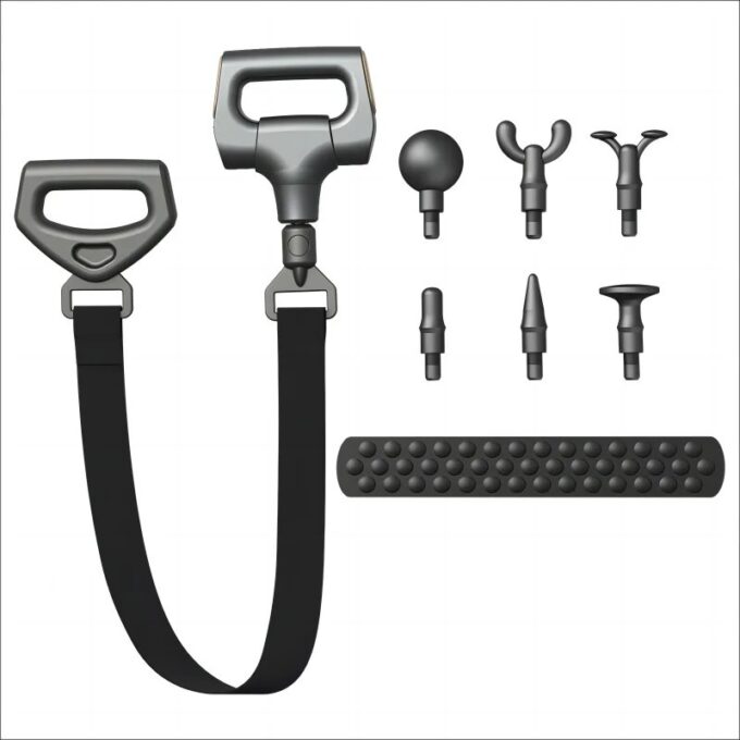 Banda elastica masajeadora con sistema multifuncional vibratorio FK23D-76