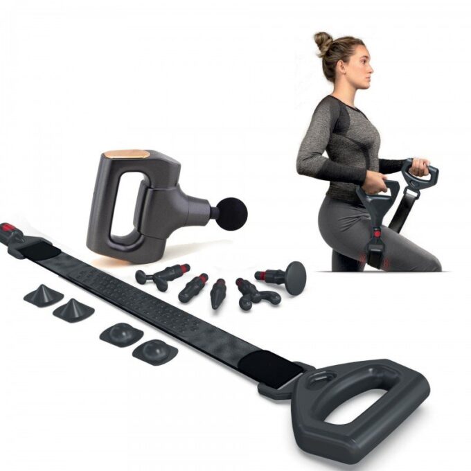 Banda elastica masajeadora con sistema multifuncional vibratorio FK23D-76