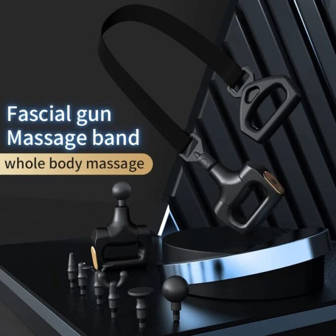 Banda elastica masajeadora con sistema multifuncional vibratorio FK23D-76
