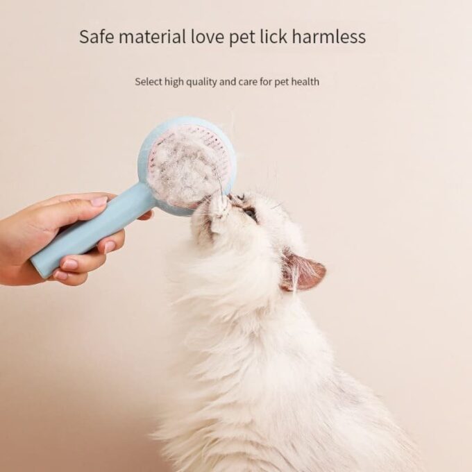 Peine quita pelos para mascotas cepillo limpieza FK23C-12