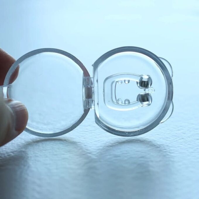 Clip magnético nasal anti ronquidos apnea FK22-34