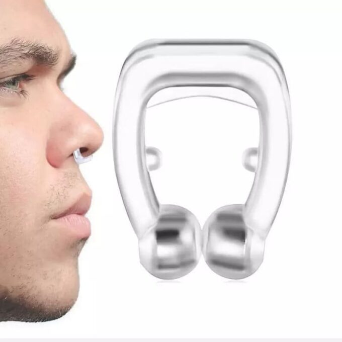 Clip magnético nasal anti ronquidos apnea FK22-34