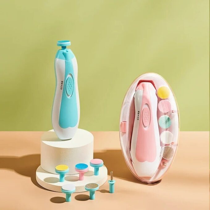 Cortauñas electrico para bebe 6 en 1 manicure niños FK23C-39