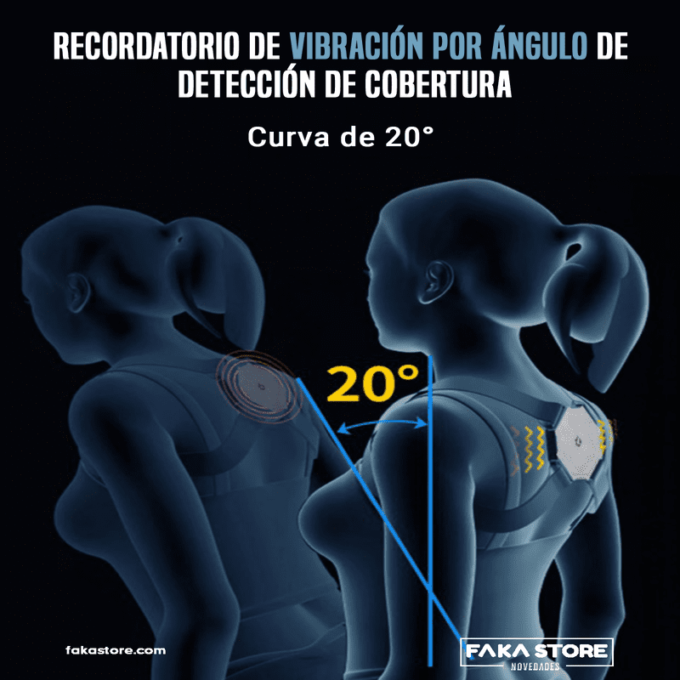 Corrector de postura inteligente con sensor FK22B-32