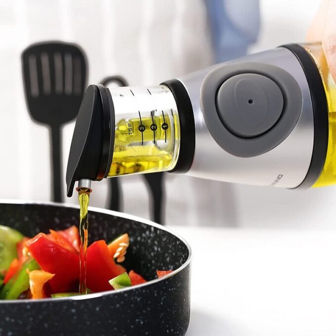 Dispensador de aceite y vinagre botella spray medidor FK22B-09