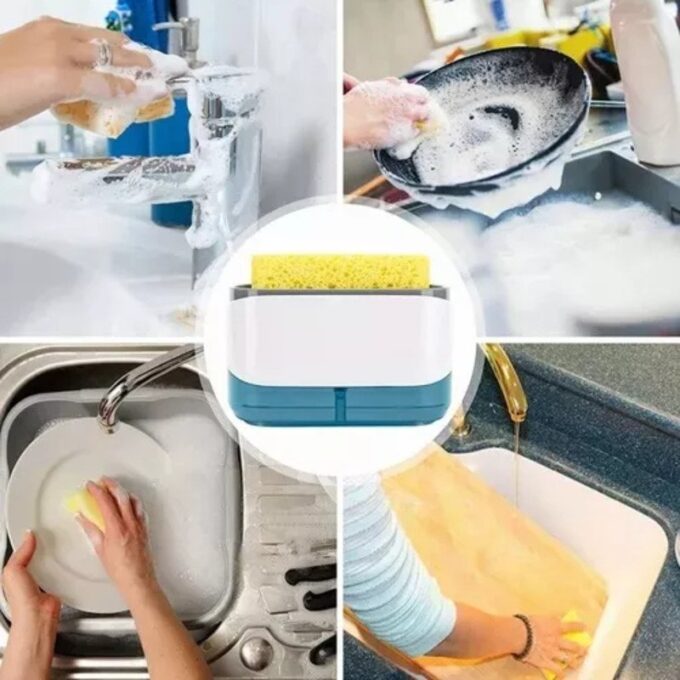 Dispensador Jabón liquido con esponja FK24-08