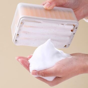 Jabonera multifuncional con rodillos dispensador jabon FK23B-43