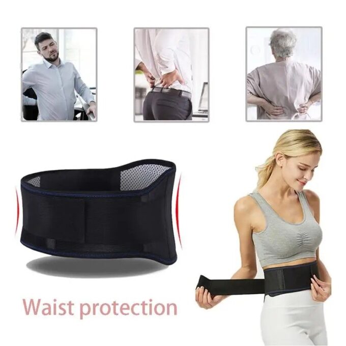 Cinturon Lumbar termico faja magnetica vertebral FK23C-35