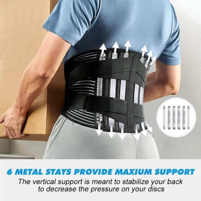 Faja cinturon lumbar de terapia magnetica FK23D-136