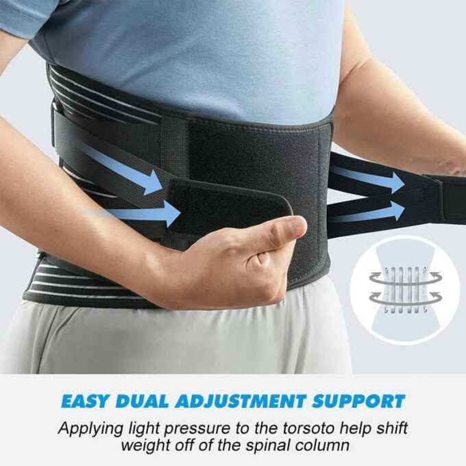Faja cinturon lumbar de terapia magnetica FK23D-136