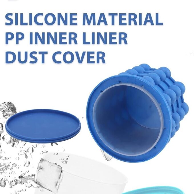 Molde siliconado para cubos de hielo cubeta portátil FK23D-101