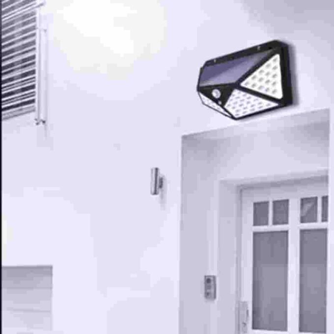 Lampara led solar con sensor de movimiento luz recargable FK23D-127