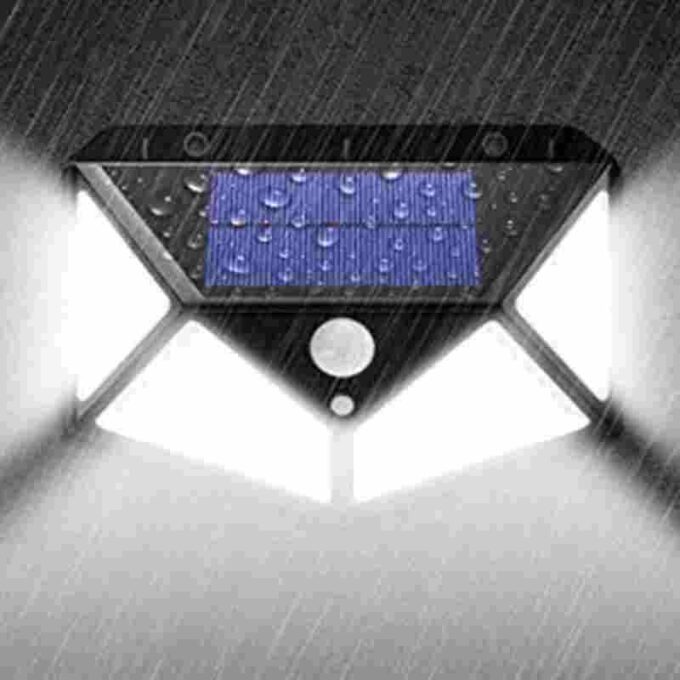 Lampara led solar con sensor de movimiento luz recargable FK23D-127