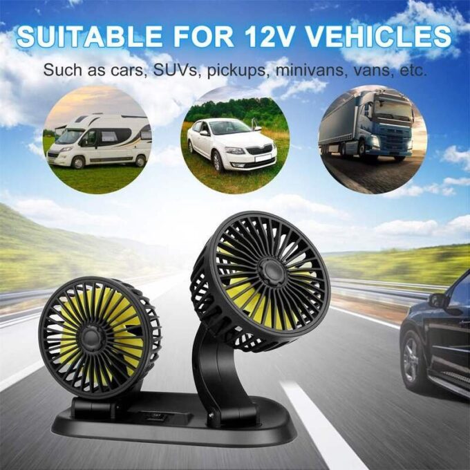 Ventilador doble refrigerante para carro FK23D-133