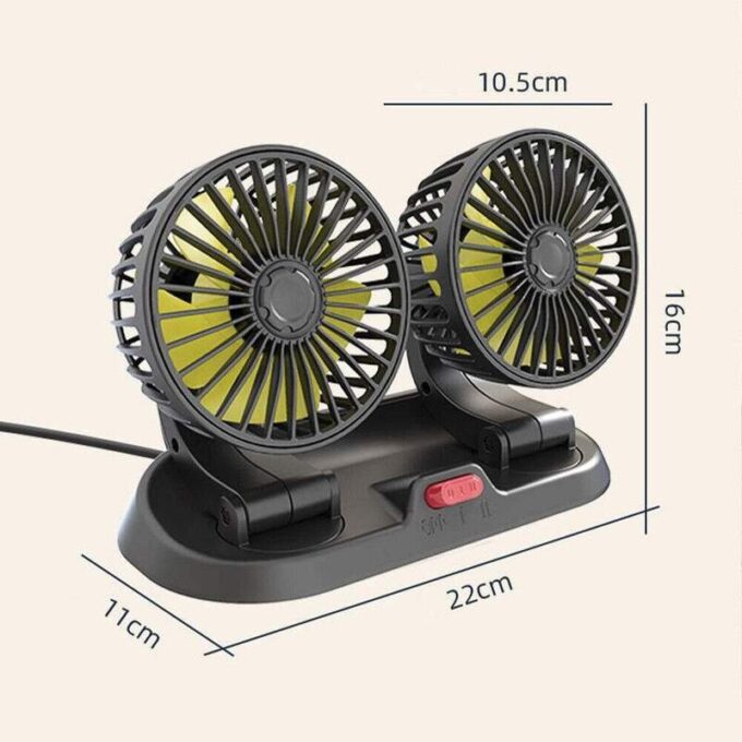 Ventilador doble refrigerante para carro FK23D-133