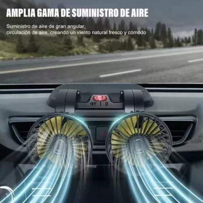 Ventilador doble refrigerante para carro FK23D-133