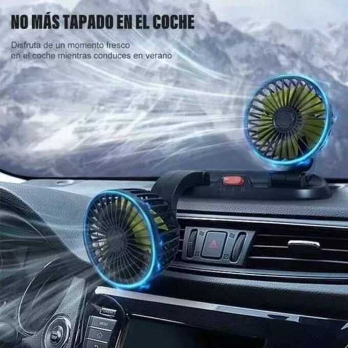 Ventilador doble refrigerante para carro FK23D-133