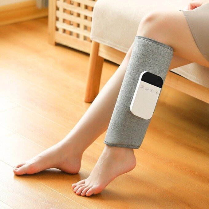 Masajeador calefactor de compresión para piernas recargable FK23D-137