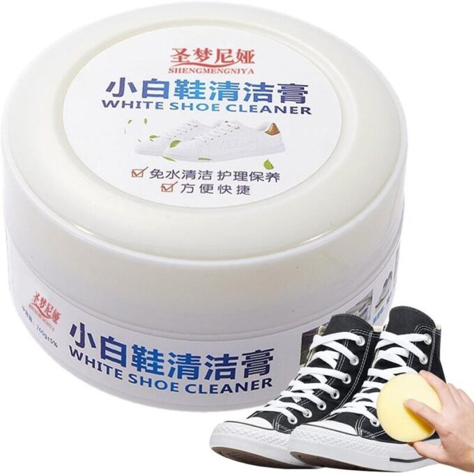 Crema limpiadora de zapatos blanqueador quita manchas FK23D-144