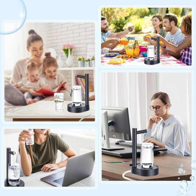 Dispensador de agua eléctrico portátil y automático FK23D-151