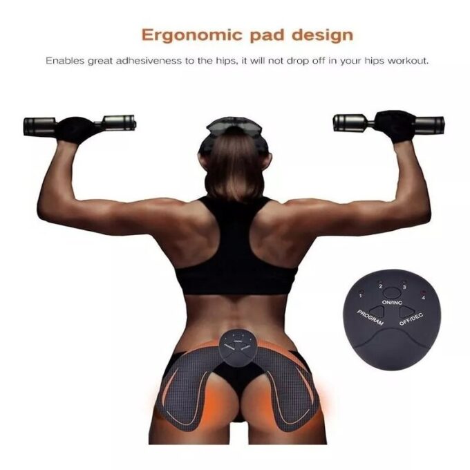 Gimnasia pasiva electroestimuladora para gluteos FK23D-157