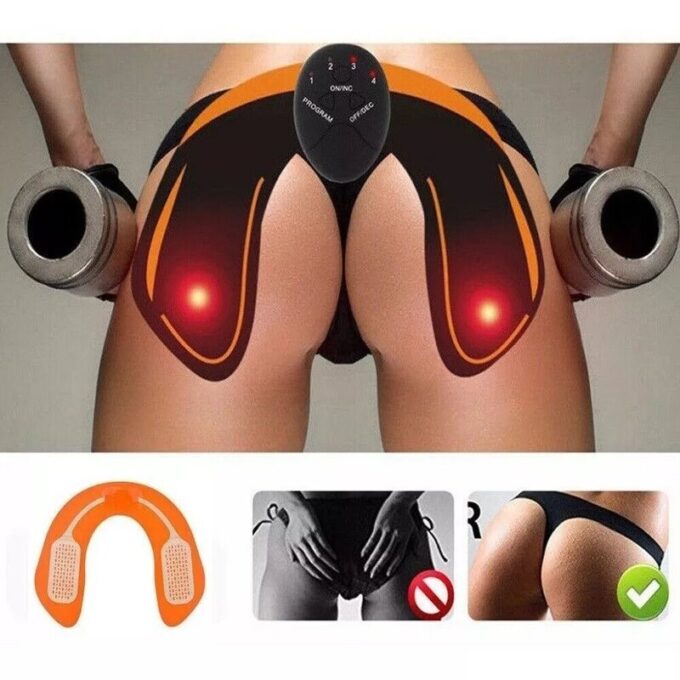 Gimnasia pasiva electroestimuladora para gluteos FK23D-157