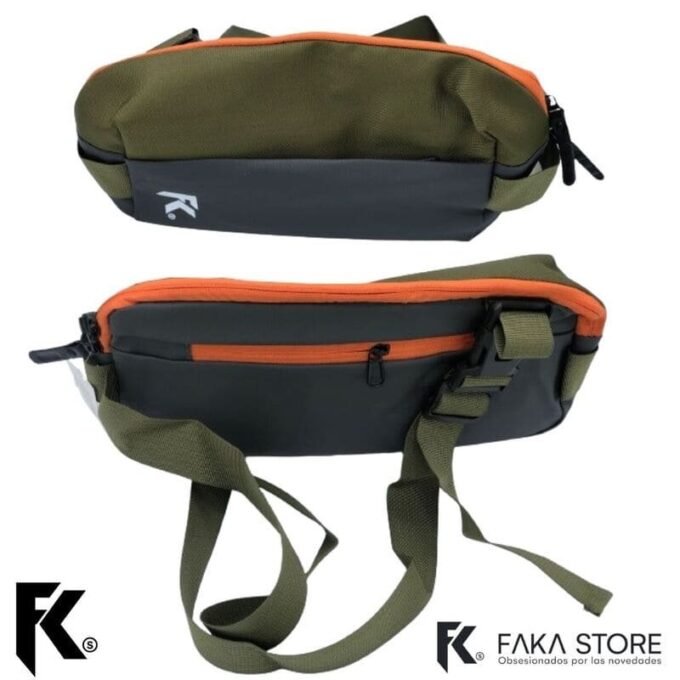 Bolso canguro riñonera unisex mini morral cruzado FK23D-166
