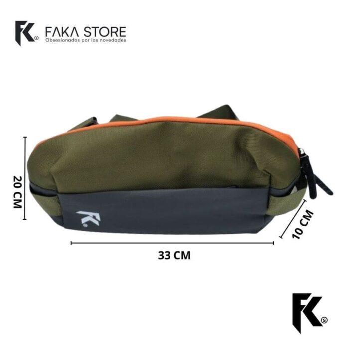 Bolso canguro riñonera unisex mini morral cruzado FK23D-166