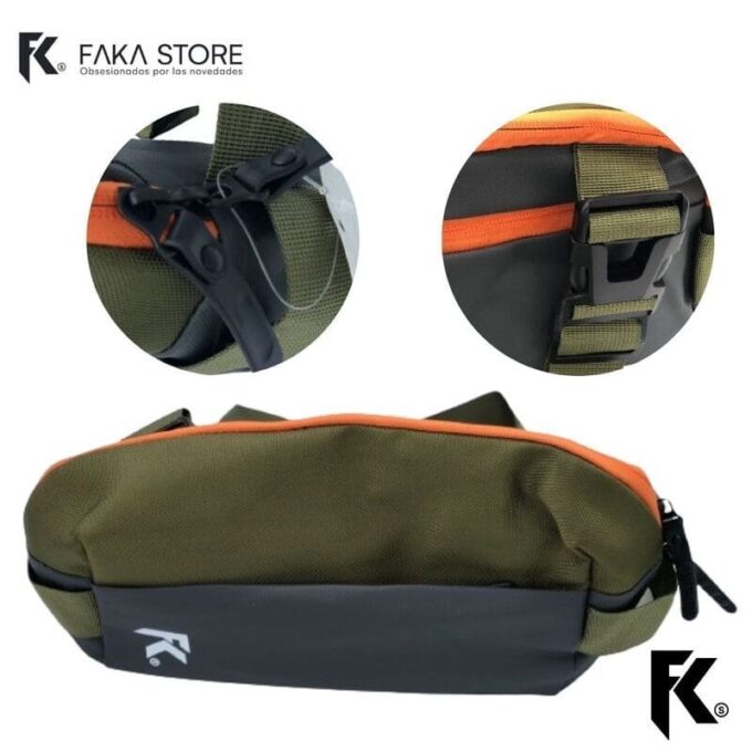 Bolso canguro riñonera unisex mini morral cruzado FK23D-166