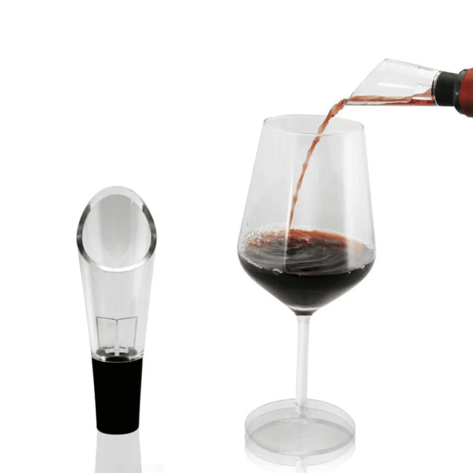 Tapon para vino con cierre al vacio mini filtro portatil FK23D-36