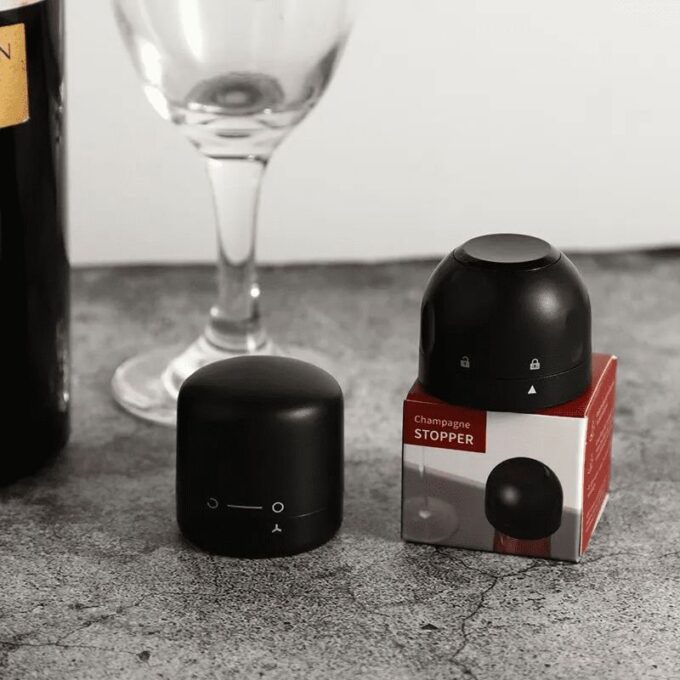 Tapon bomba para vino sellador tapa con seguro FK23D-37