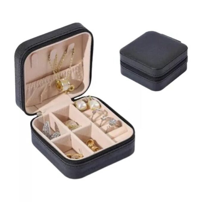 Joyero multifuncional portatil estuche almacenador de joyas FK23D-39