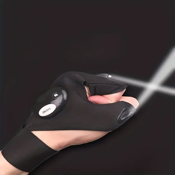 Guante con linterna LED recargable FK23D-24