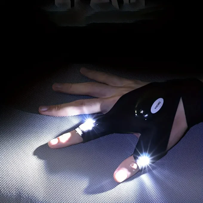 Guante con linterna LED recargable FK23D-24
