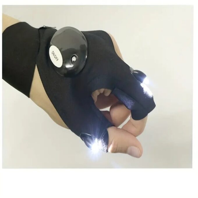 Guante con linterna LED recargable FK23D-24