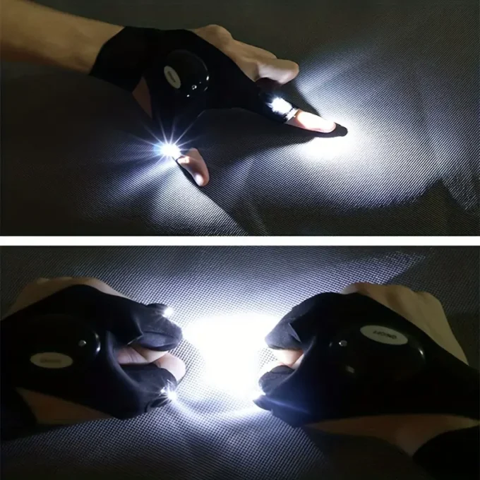 Guante con linterna LED recargable FK23D-24