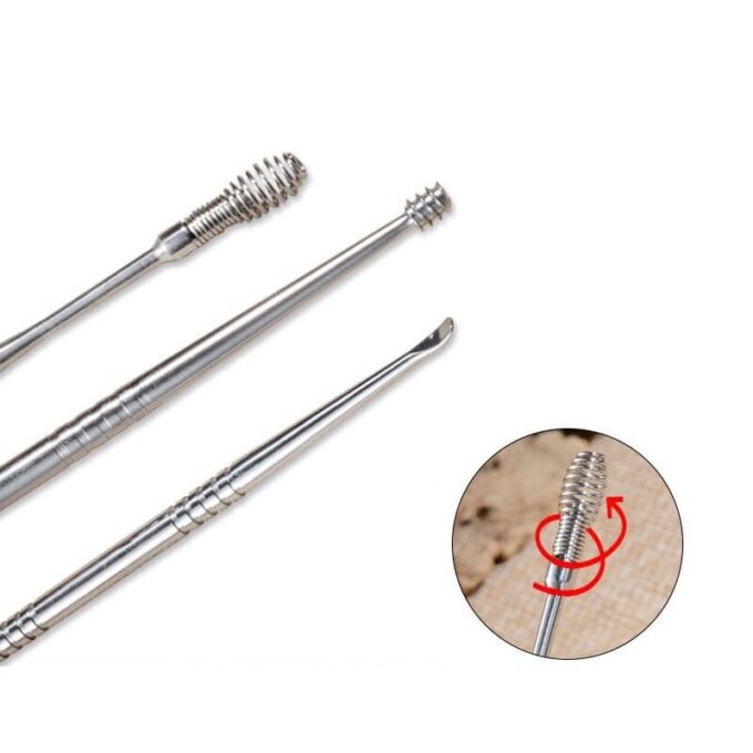 Kit de limpieza set x 10 pcs material acero brocha de limpiar  FK22B-113