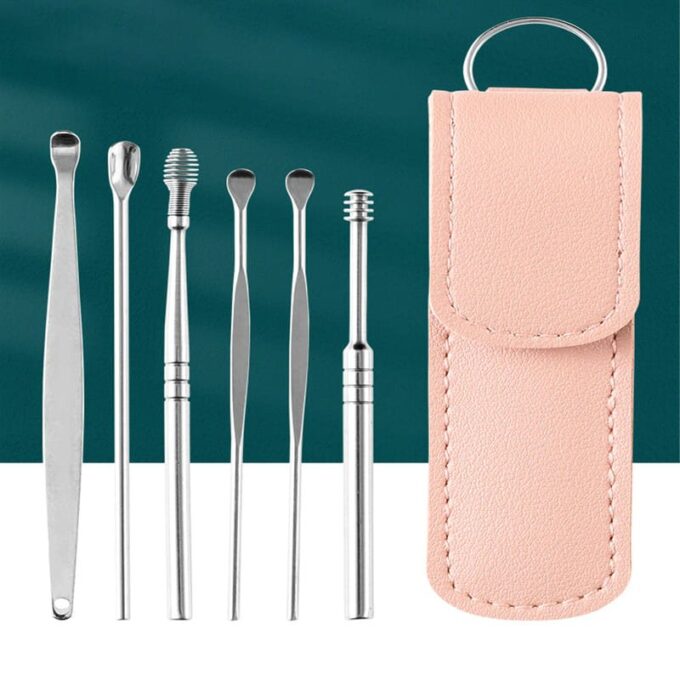 Kit x6 limpieza oidos FK22B-114