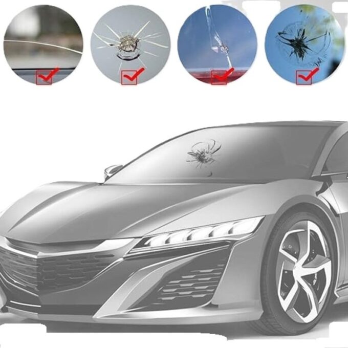 KIT multiusos reparacion de vidrios pegamento automático FK23D-13