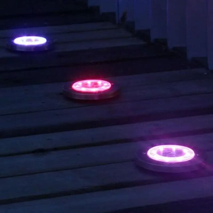 Luces led para suelo set de 4 piezas impermeables FK23D-129